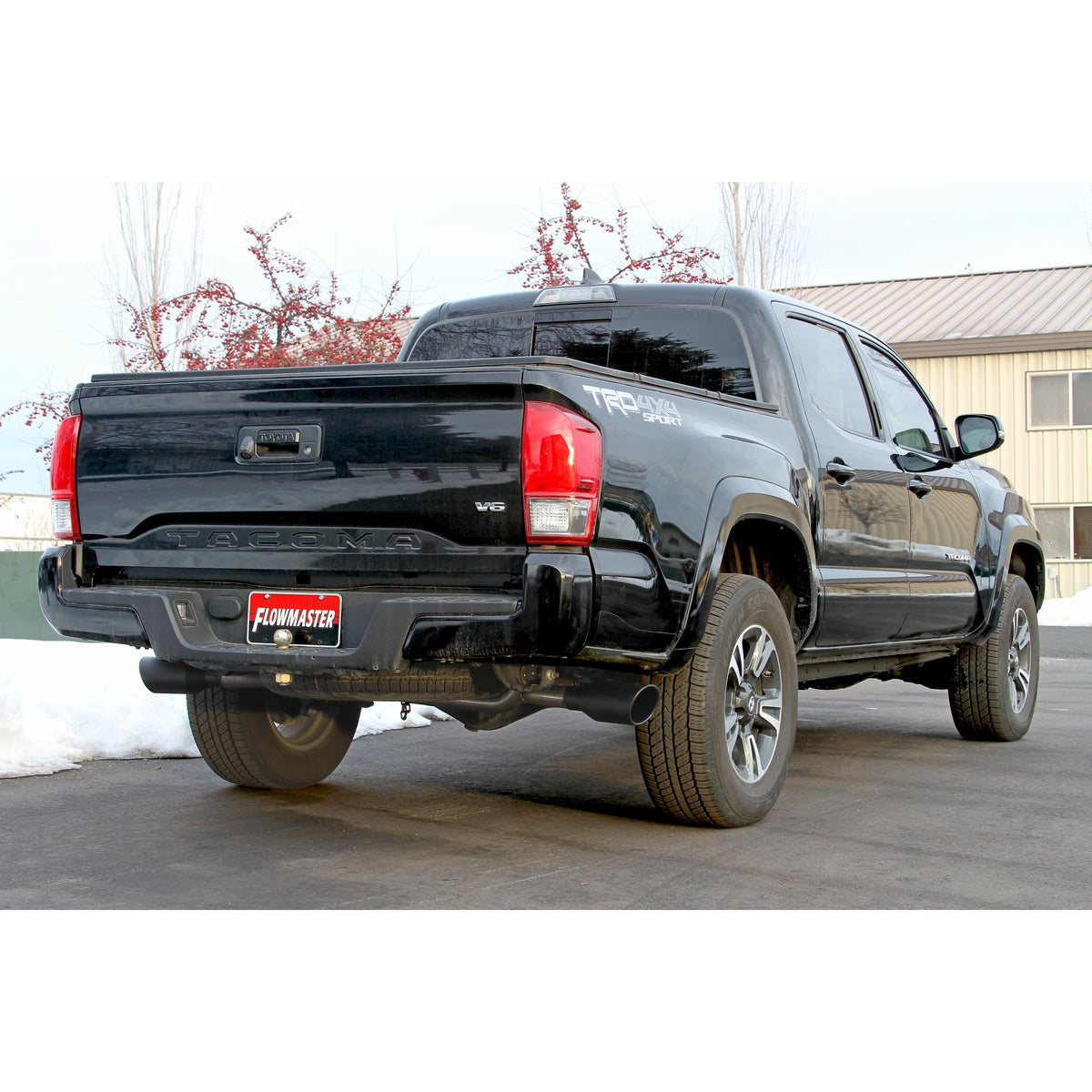 FLOWMASTER Flow Fx Cat-Back Exhaust System Fits 2016-2023 Tacoma 3.5L, Flow Fx, Stainless Steel, Dual Exit Exhaust System, 2/