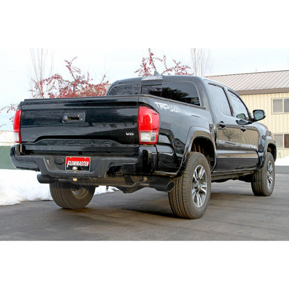 FLOWMASTER Flow Fx Cat-Back Exhaust System Fits 2016-2023 Tacoma 3.5L, Flow Fx, Stainless Steel, Dual Exit Exhaust System, 2/