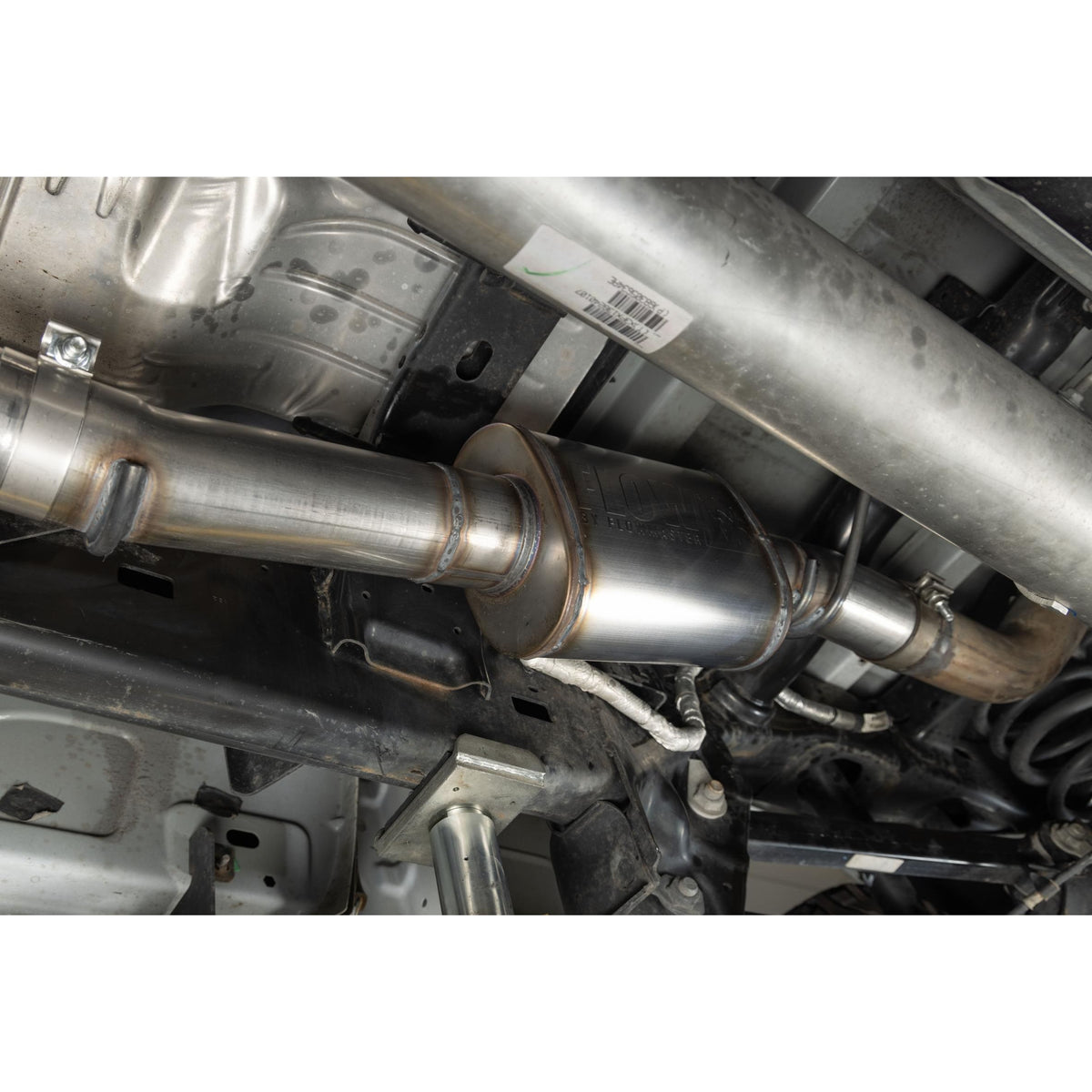 FLOWMASTER Flow Fx Direct Fit Muffler Fits 14-25 Ram 2500/3500 6.4L Gas Engine Ffx Direct Fit Muffler Exhaust System, 409 Sta