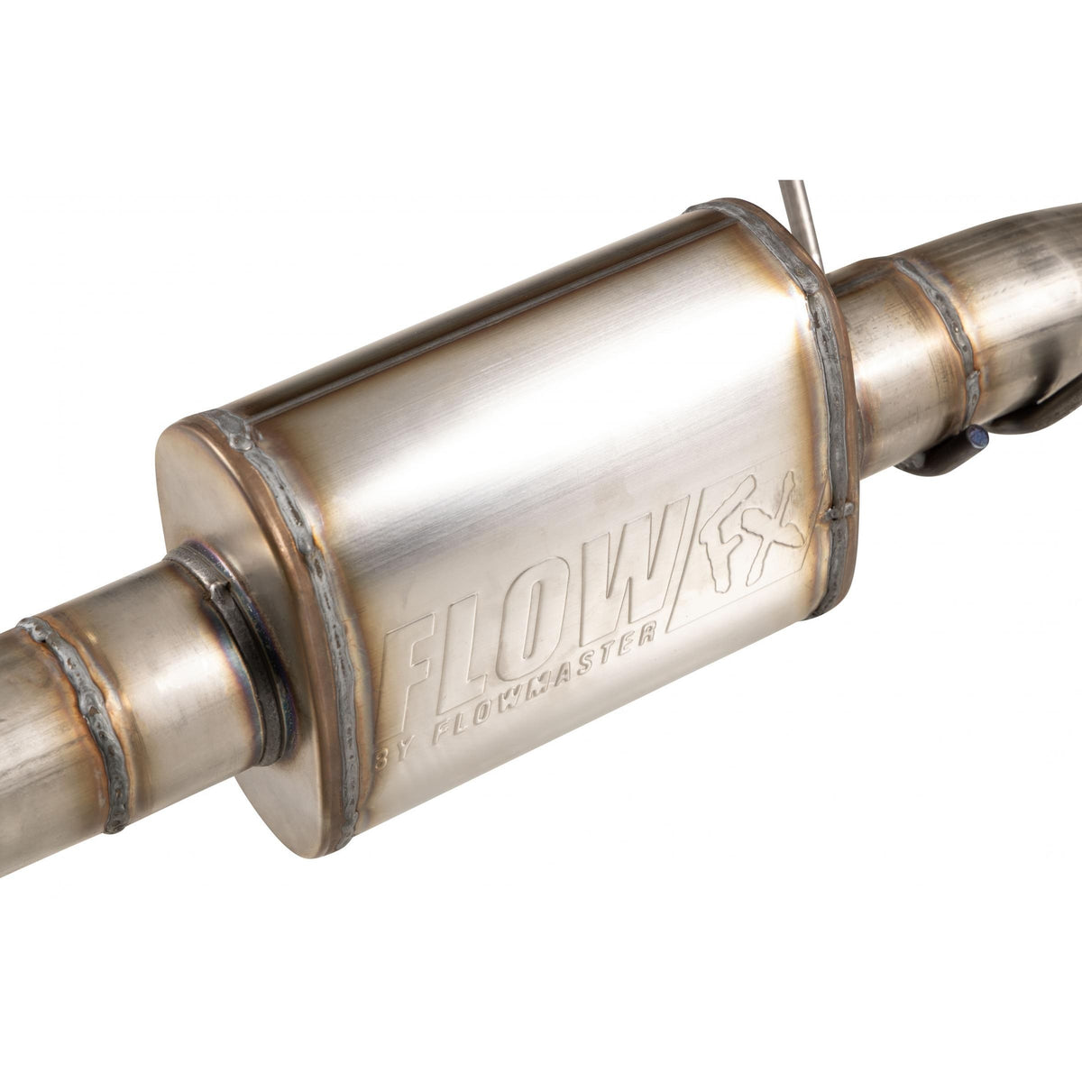 FLOWMASTER Flow Fx Direct Fit Muffler Fits 14-25 Ram 2500/3500 6.4L Gas Engine Ffx Direct Fit Muffler Exhaust System, 409 Sta