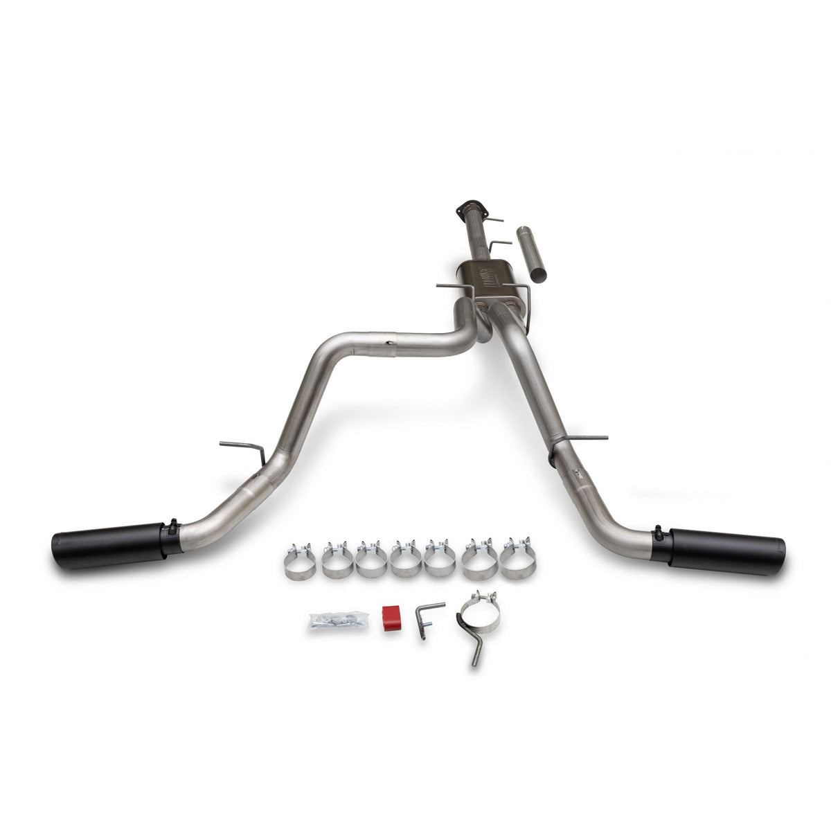 FLOWMASTER Flow Fx Cat-Back Exhaust System Fits 2011-2019 GM 2500Hd/3500Hd 6.0-Liter, Cat-Back, Dual Side Exit, Flow Fx Stain