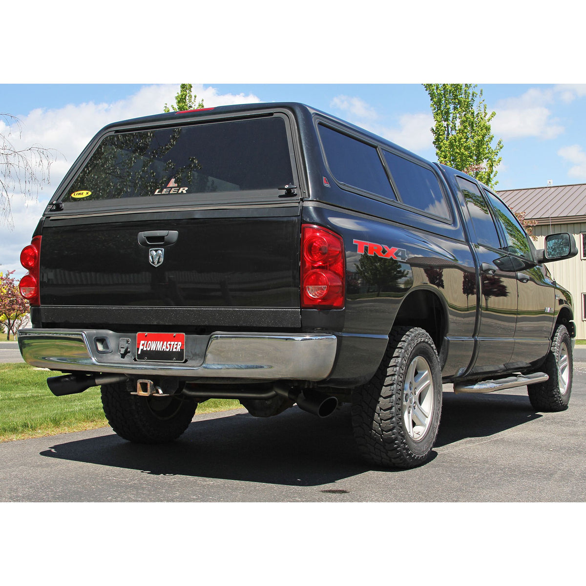 FLOWMASTER Flow Fx Cat-Back Exhaust System Fits 2006-2008 Dodge Ram 1500 5.7-Liter Cat-Back, Dual Side Exit, Stainless Steel