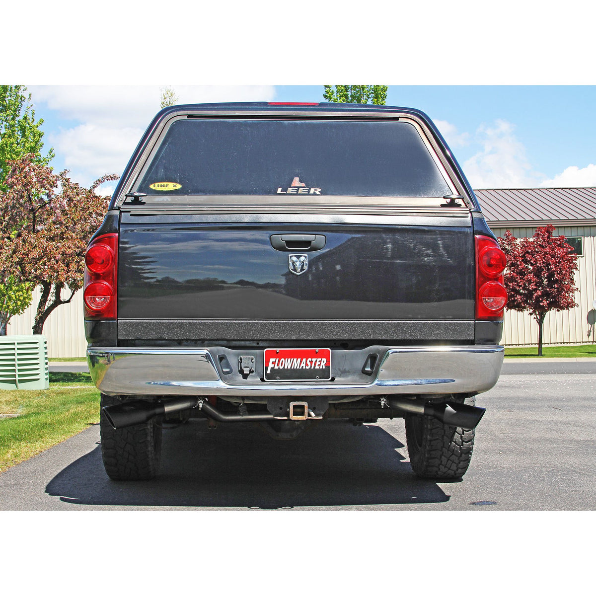 FLOWMASTER Flow Fx Cat-Back Exhaust System Fits 2006-2008 Dodge Ram 1500 5.7-Liter Cat-Back, Dual Side Exit, Stainless Steel