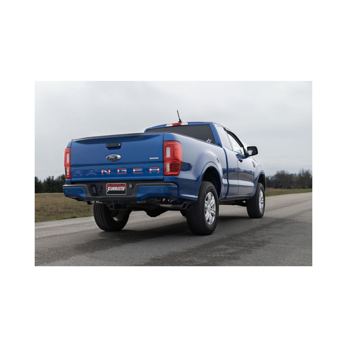 FLOWMASTER Flow Fx Cat-Back Exhaust System Fits 2019-2023 Ford Ranger 2.3-Liter, Cat-Back, Dual Same Side Exit, Flow Fx Stain