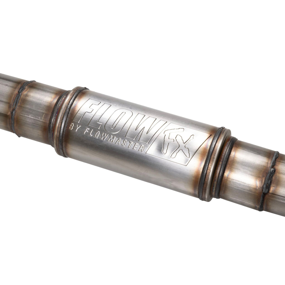 FLOWMASTER Flow Fx Direct Fit Muffler Fits 17-26 Ford F250/F350 6.2L, 6.8L, 7.3L Gas Ffx Direct Fit Muffler Exhaust System, 4