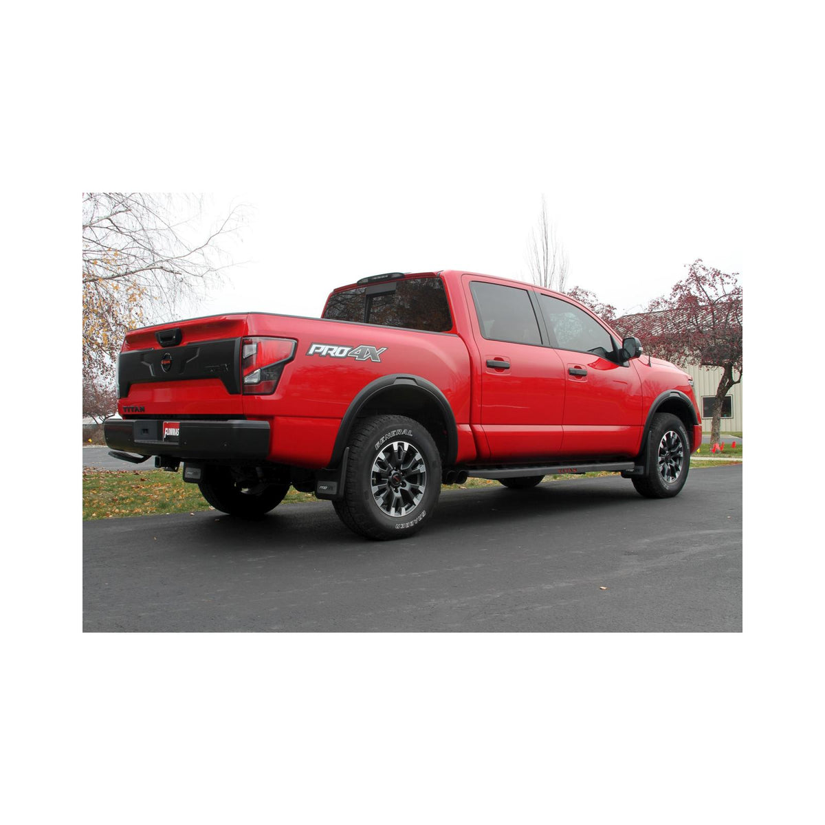 FLOWMASTER Flow Fx Cat-Back Exhaust System Fits 2017-2024 Nissan Titan 5.6-Liter, Flowfx Cat-Back, Dual Same Side Out Exit, S