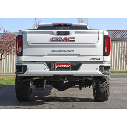 FLOWMASTER Flow Fx Cat-Back Exhaust System Fits 2020-2025 GM 2500Hd/3500Hd 6.6-Liter Gas, Cat-Back, Dual Side Exit, Stainless
