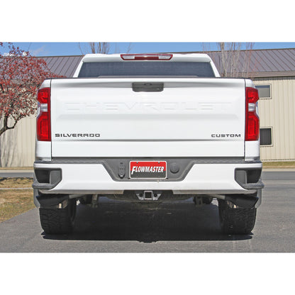 FLOWMASTER Flow Fx Cat-Back Exhaust System Fits 2019-2026 GM 1500 2.7-Liter Cat-Back, Dual Side Exit, Stainless Steel Exhaust