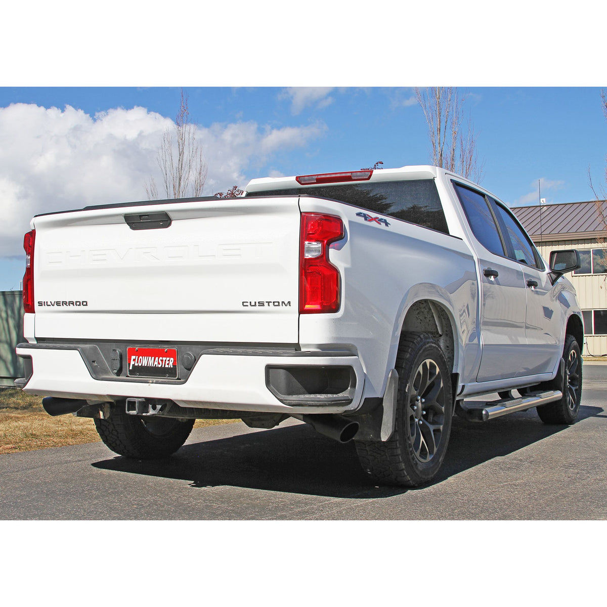 FLOWMASTER Flow Fx Cat-Back Exhaust System Fits 2019-2026 GM 1500 2.7-Liter Cat-Back, Dual Side Exit, Stainless Steel Exhaust