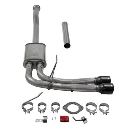FLOWMASTER Flow Fx Cat-Back Exhaust System Fits 2021-2025 Ford F-150 2.7, 3.5, 5.0-Liter, Flow Fx Cat-Back 3.00-Inch To 2.50