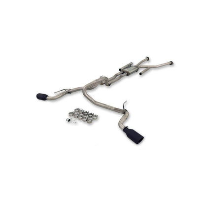 FLOWMASTER Flow Fx Cat-Back Exhaust System Fits 2022-2025 Toyota Tundra 3.4-Liter Turbo, Cat-Back, Dual Side Exit, Stainless