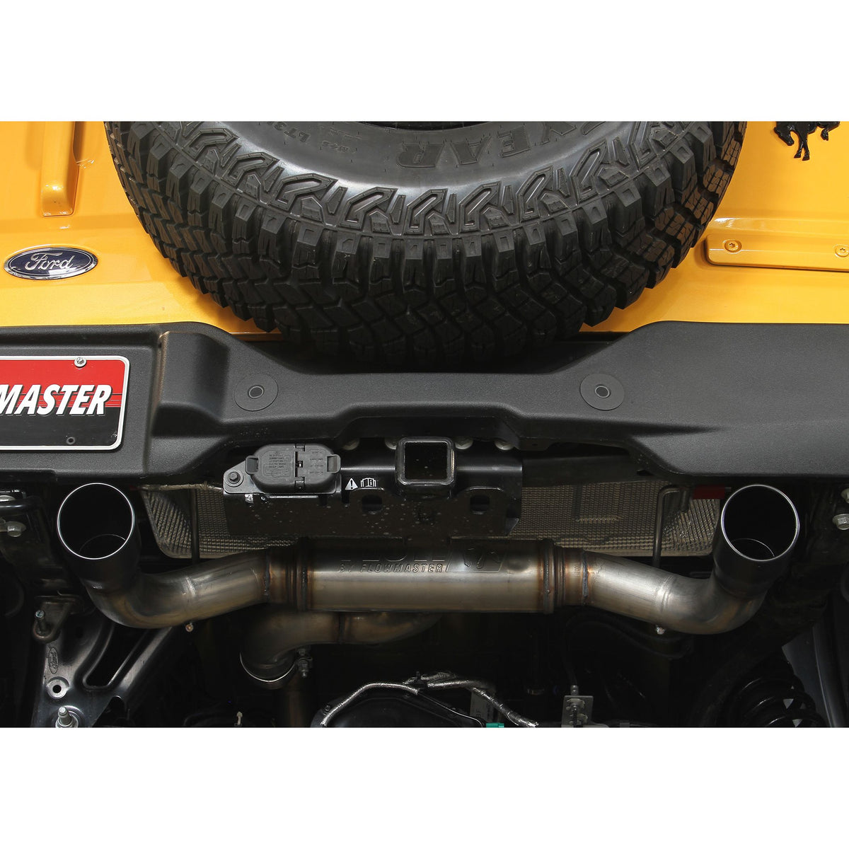 FLOWMASTER Flow Fx Cat-Back Exhaust System Fits 2021-2025 Ford Bronco 2.3/2.7-Liter, Flow Fx Cat-Back 3.00-Inch Stainless Ste