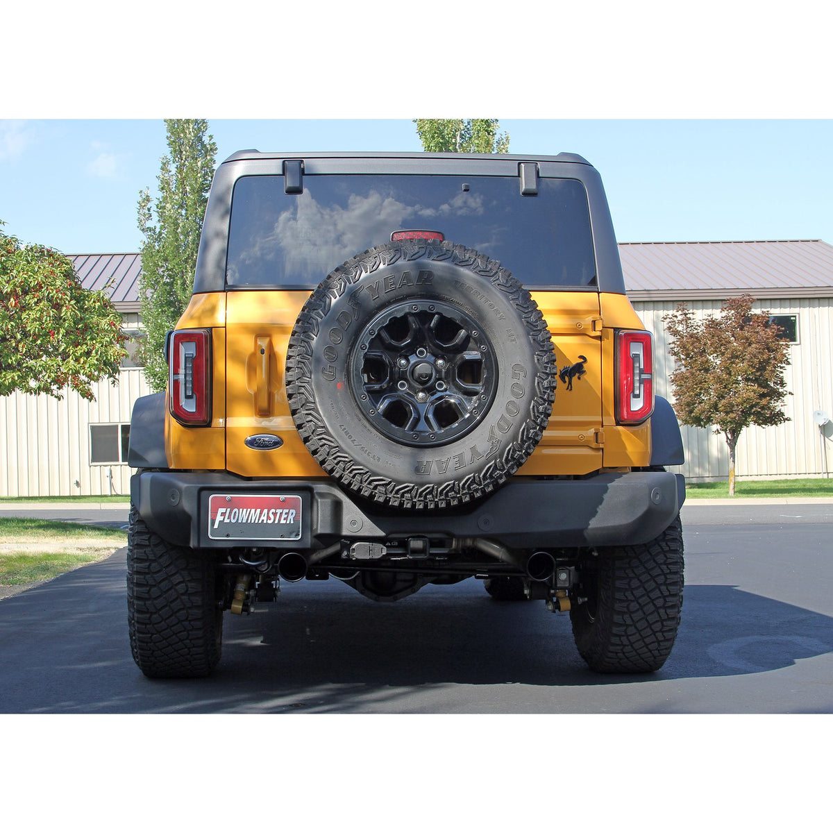 FLOWMASTER Flow Fx Cat-Back Exhaust System Fits 2021-2025 Ford Bronco 2.3/2.7-Liter, Flow Fx Cat-Back 3.00-Inch Stainless Ste