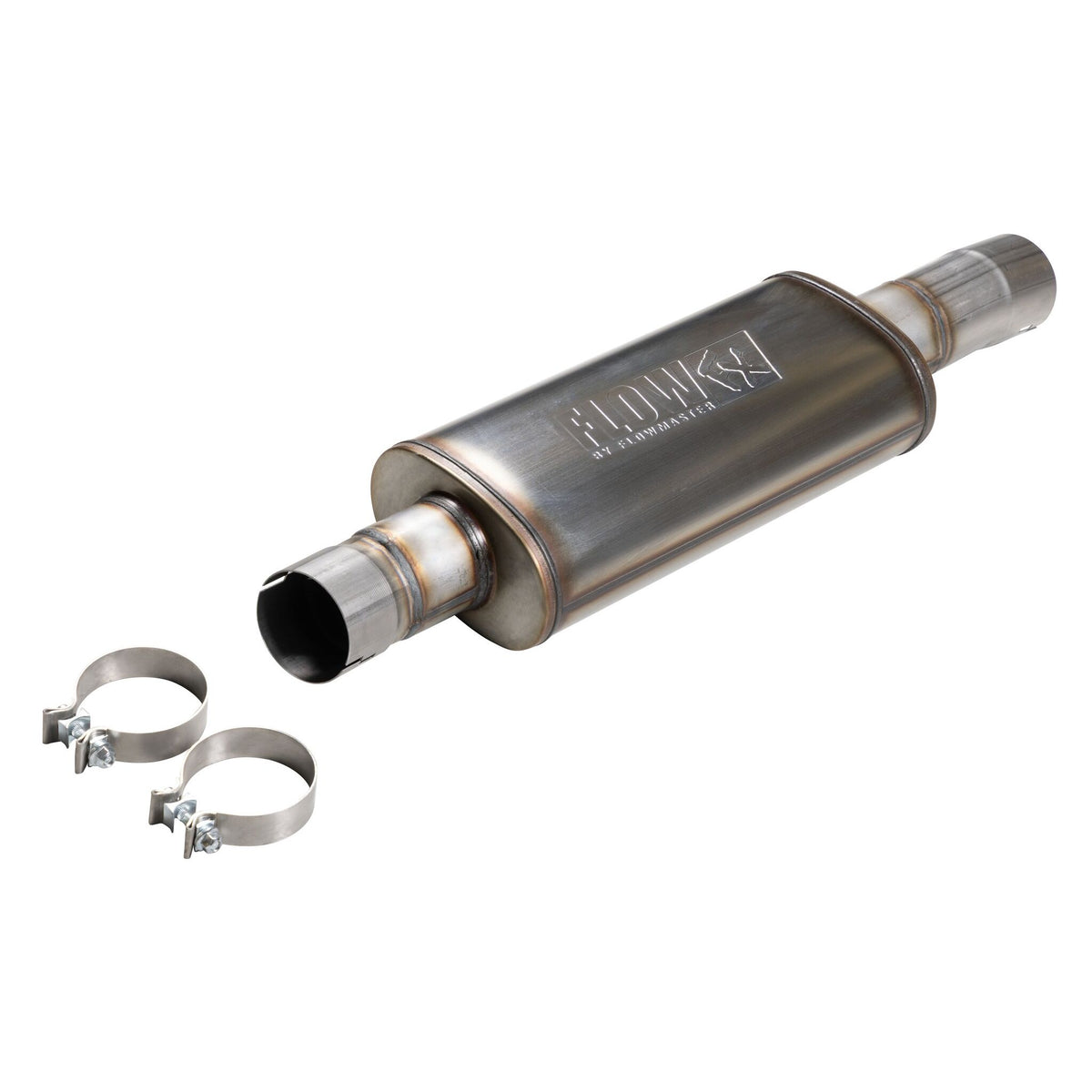 FLOWMASTER Flow Fx Direct Fit Muffler Fits 20-26 GM 2500Hd/3500Hd 6.6L Gas Engine Ffx Direct Fit Muffler Exhaust System, 409