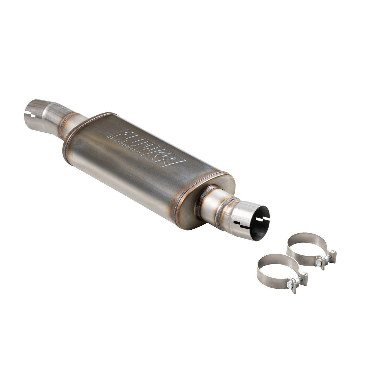 FLOWMASTER Flow Fx Direct Fit Muffler Fits 20-26 GM 2500Hd/3500Hd 6.6L Gas Engine Ffx Direct Fit Muffler Exhaust System, 409