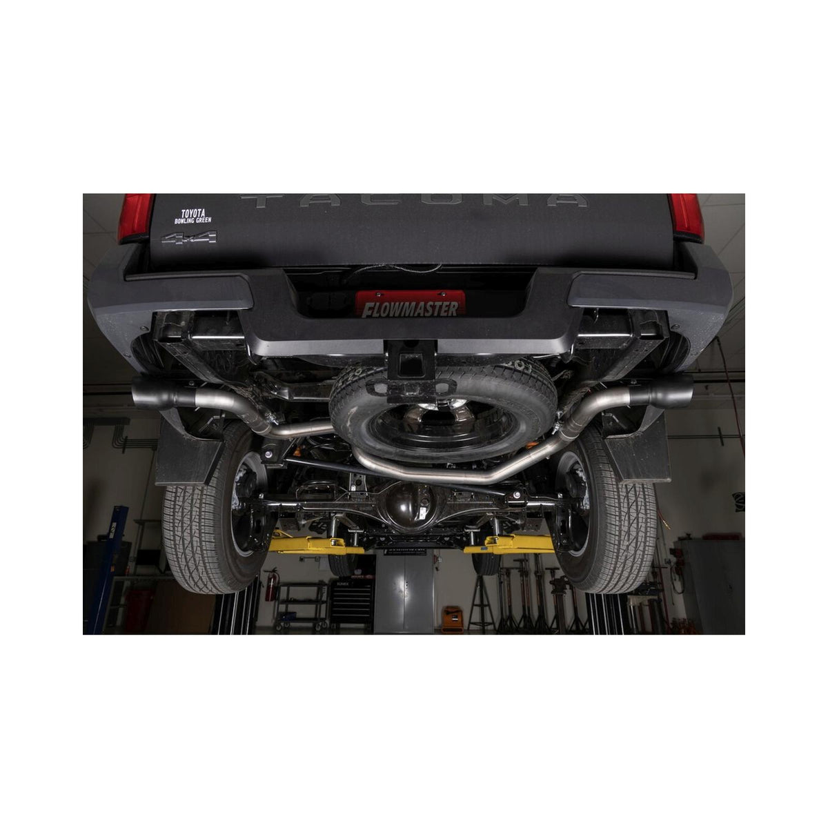 FLOWMASTER Flow Fx Cat-Back Exhaust System Fits 2024-2025 Toyota Tacoma 2.4-Liter, All Wheelbases, Flowfx Dual Out Side Cat-B