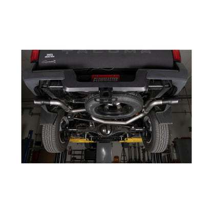 FLOWMASTER Flow Fx Cat-Back Exhaust System Fits 2024-2025 Toyota Tacoma 2.4-Liter, All Wheelbases, Flowfx Dual Out Side Cat-B