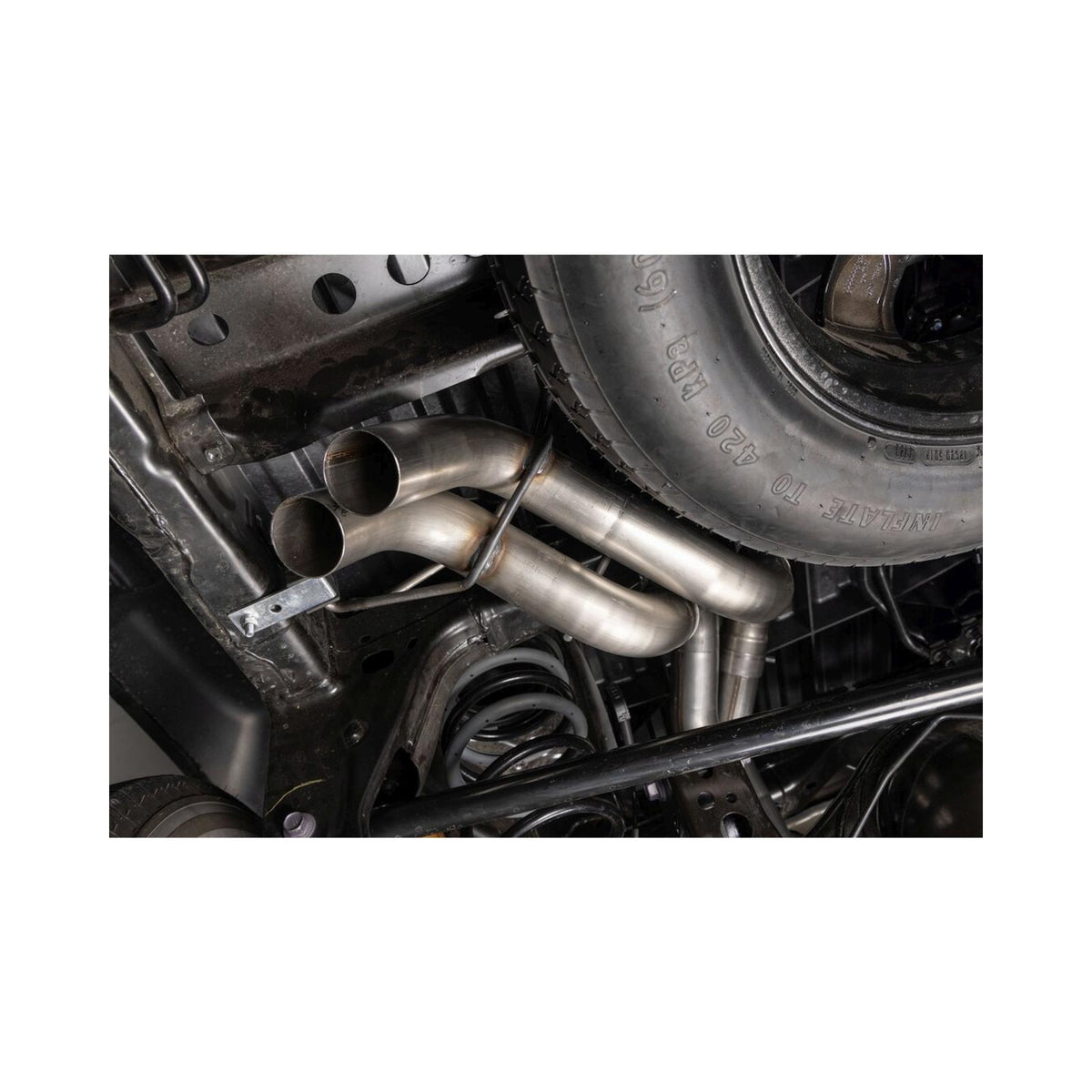 FLOWMASTER Flow Fx Cat-Back Exhaust System Fits 2024-2025 Toyota Tacoma 2.4-Liter, All Wheelbases, Flow Fx High Clearance Cat