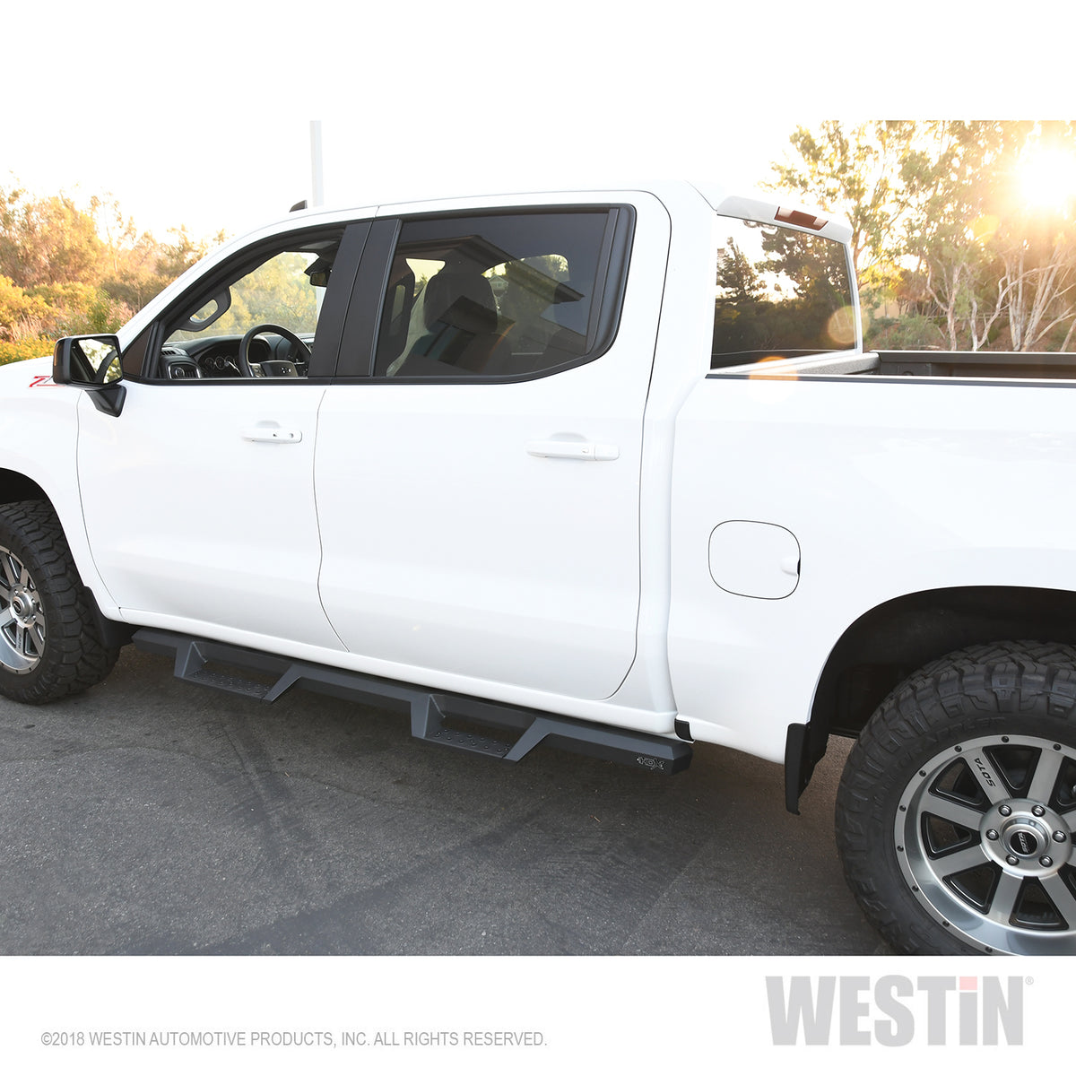Westin HDX Drop Nerf Steps 2019-2024 Chevy/GMC Silverado/Sierra 1500 Crew Cab