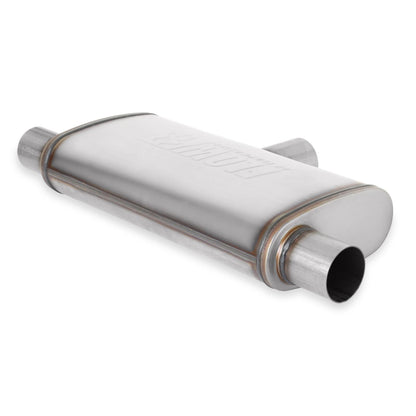 FLOWMASTER Flow Fx Muffler Flow Fx Muffler 2.5 In/Out Oval Body Transverse Moderate Sound Stainless Steel
