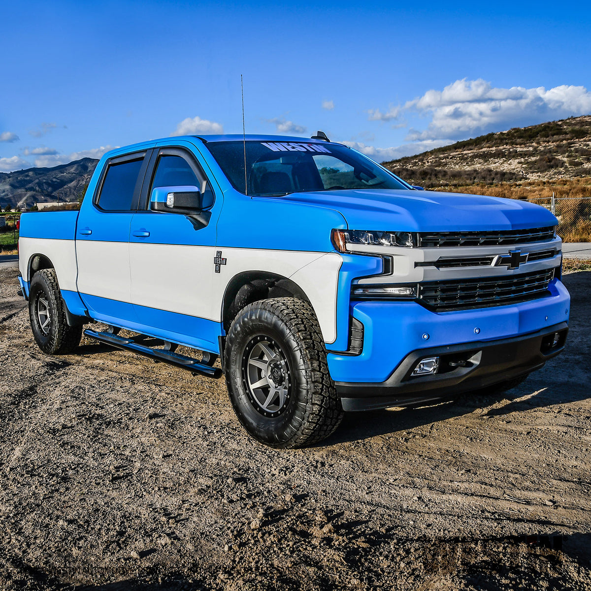 Westin PRO TRAXX 5 Nerf Steps 2019-2024 Chevy/GMC Silverado/Sierra 1500 Crew Cab