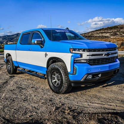 Westin PRO TRAXX 5 Nerf Steps 2019-2024 Chevy/GMC Silverado/Sierra 1500 Crew Cab