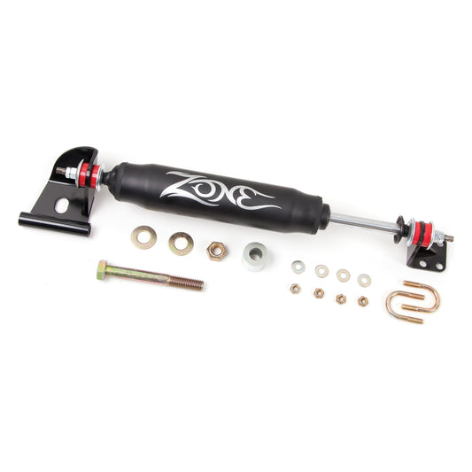 ZONE OFFROAD | Single Steering Stabilizer I ZON7300 parts with bolt and nuts for vehicle control.