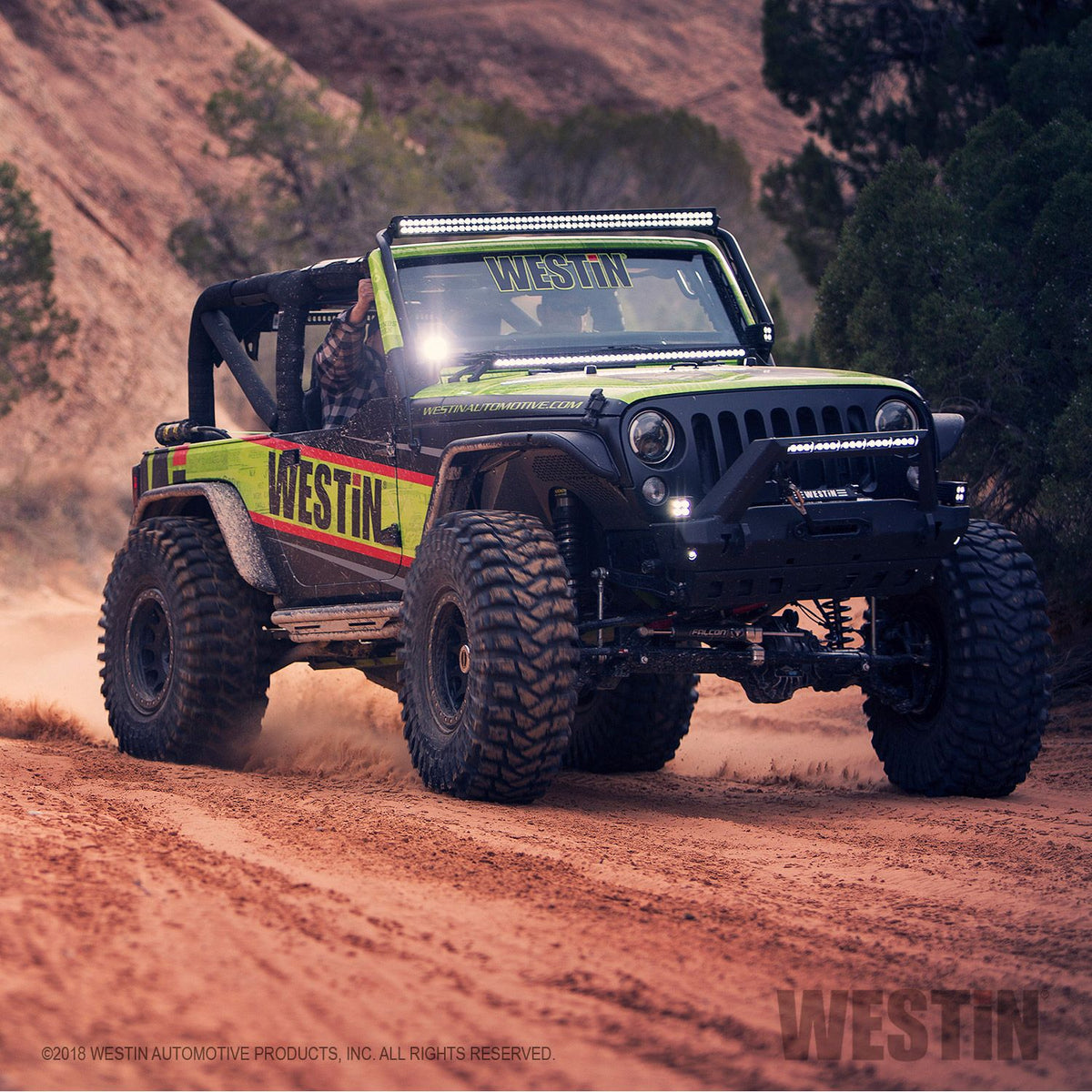 Westin Tube Fenders - Front 2007-2018 Jeep Wrangler JK