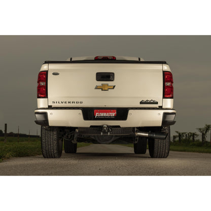 FLOWMASTER Signature Series Exhaust System Fits 2014-2019* (Classic Body) GM 1500 4.3L/5.3L, 304 Stainless Steel, Single Exit