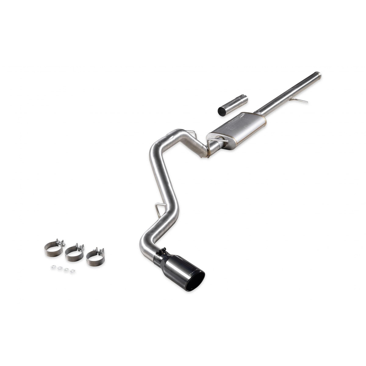FLOWMASTER Signature Series Exhaust System Fits 2014-2019* (Classic Body) GM 1500 4.3L/5.3L, 304 Stainless Steel, Single Exit