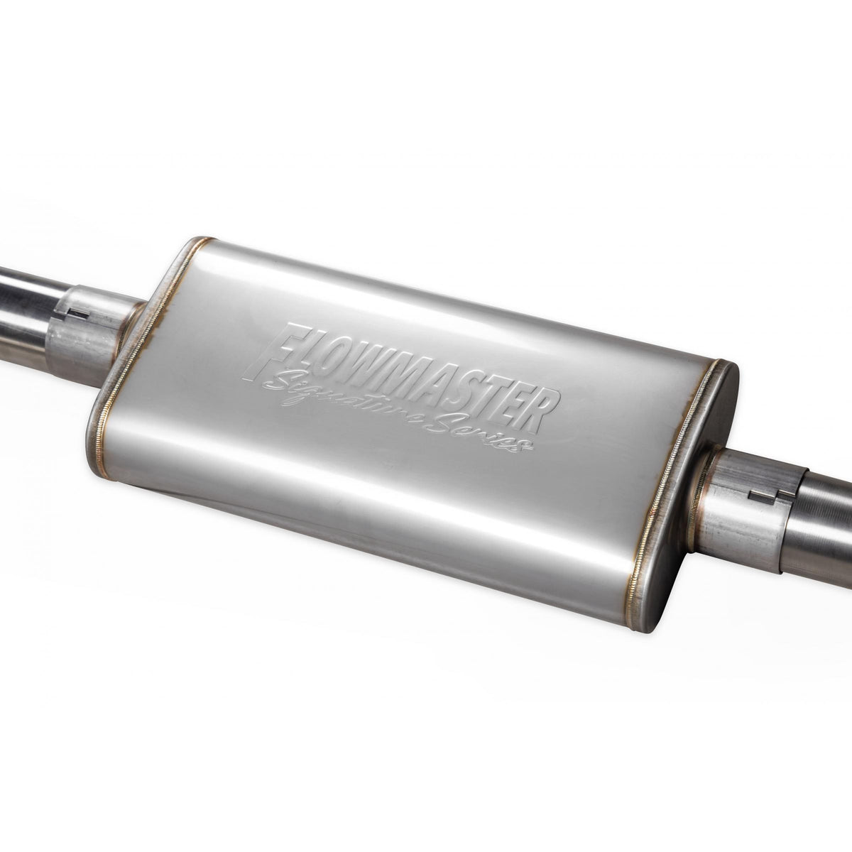 FLOWMASTER Signature Series Exhaust System Fits 2014-2019* (Classic Body) GM 1500 4.3L/5.3L, 304 Stainless Steel, Single Exit