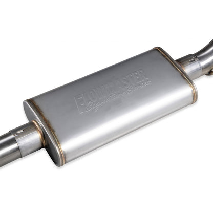 FLOWMASTER Signature Series Exhaust System Fits 2021-2025 Ford F-150 2.7, 3.5, 5.0-Liter, Signature Series Cat-Back, 304 Stai