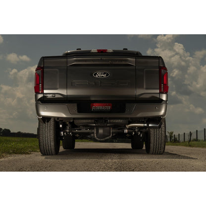 FLOWMASTER Signature Series Exhaust System Fits 2021-2025 Ford F-150 2.7, 3.5, 5.0-Liter, Signature Series Cat-Back, 304 Stai