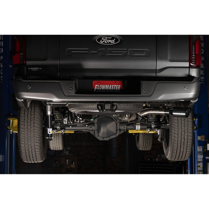 FLOWMASTER Signature Series Exhaust System Fits 2021-2025 Ford F-150 2.7, 3.5, 5.0-Liter, Signature Series Cat-Back, 304 Stai