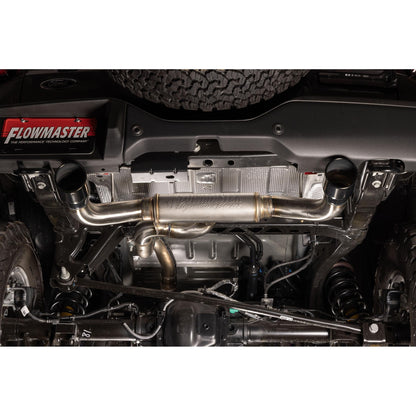 FLOWMASTER Signature Series Exhaust System Fits 2021-2025 Ford Bronco 2.3/2.7-Liter, Axle-Back, 304 Stainless Steel, Dual Rea