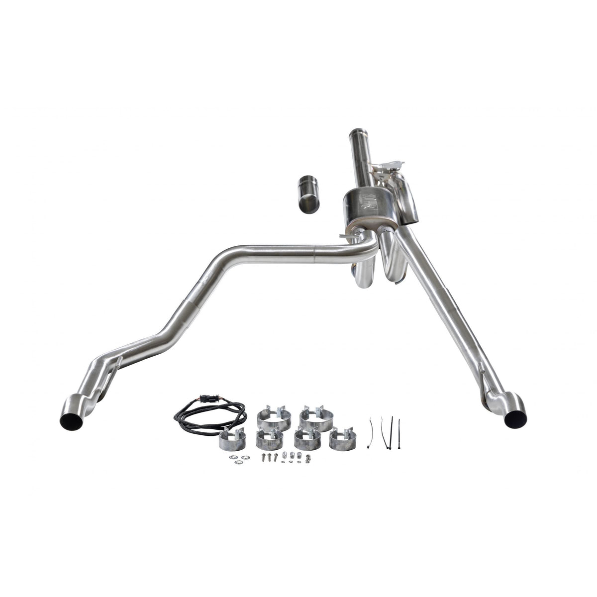 FLOWMASTER Signature Series Cat-Back Exhaust System Fits 2024-2026 GM 1500 6.2-Liter, Signature Series Cat-Back Exhaust Syste
