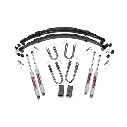 ROUGH COUNTRY 3 Inch Lift Kit | Rear Blocks | Jeep Grand Wagoneer/J10 Truck/J20 Truck/Wagoneer 4WD | 64030