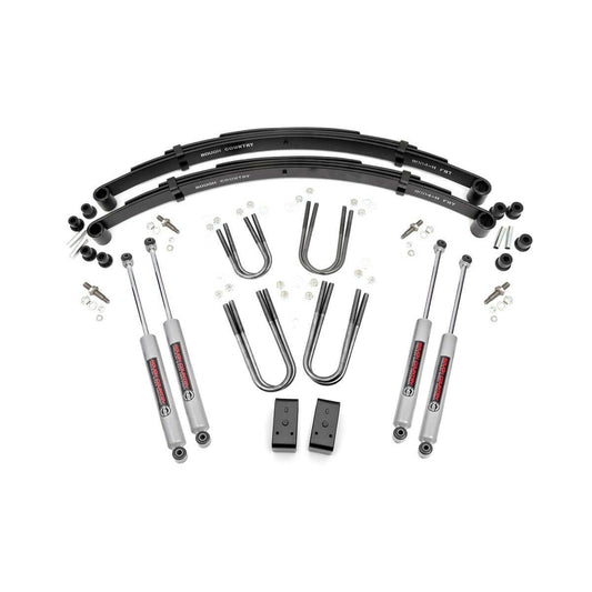 ROUGH COUNTRY 3 Inch Lift Kit | Rear Blocks | Jeep Grand Wagoneer/J10 Truck/J20 Truck/Wagoneer 4WD | 64030