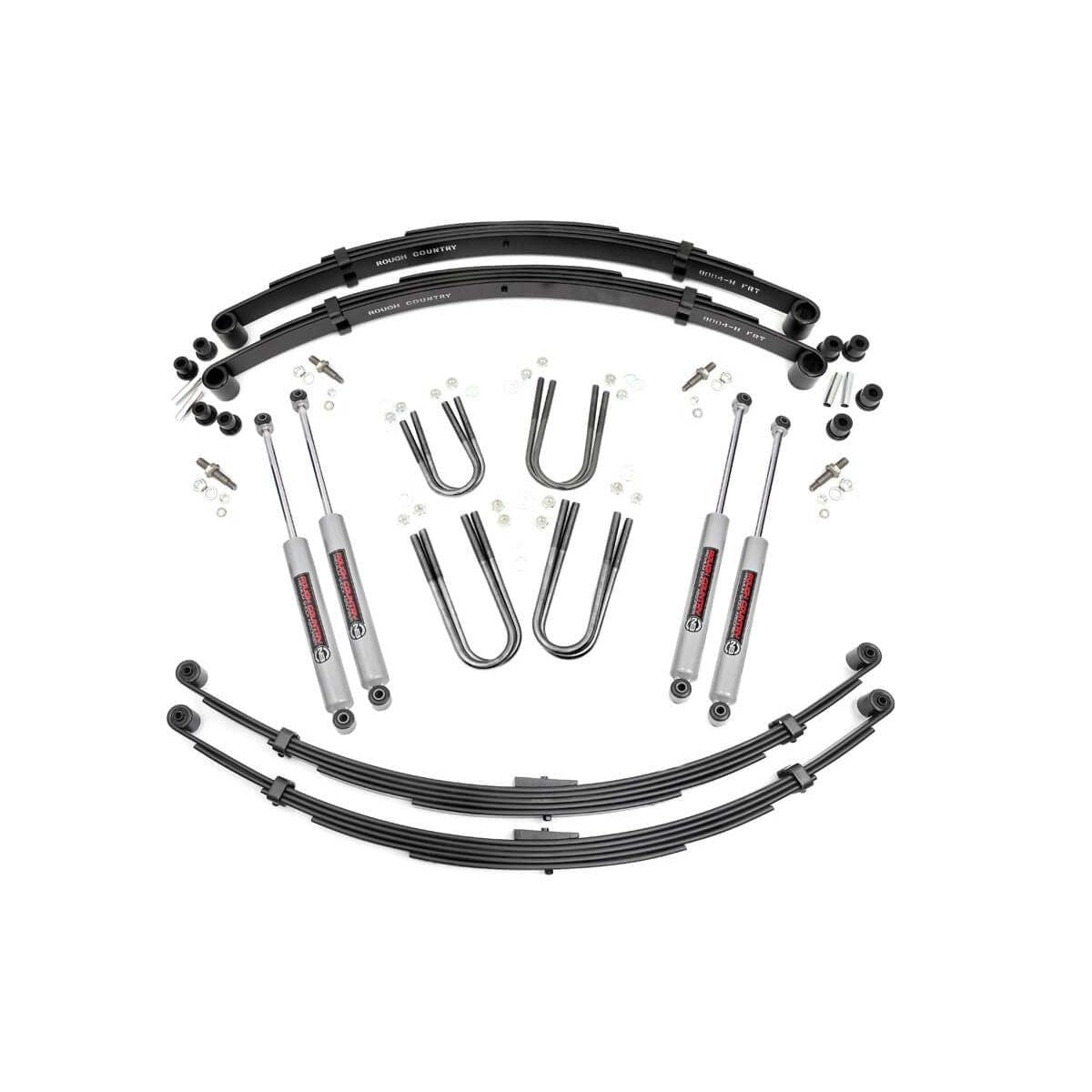 ROUGH COUNTRY 3 Inch Lift Kit | Rear Springs | Jeep Grand Wagoneer/J10 Truck/J20 Truck/Wagoneer 4WD | 64530