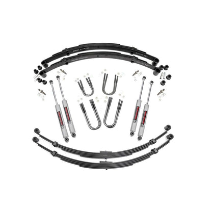 ROUGH COUNTRY 3 Inch Lift Kit | Rear Springs | Jeep Grand Wagoneer/J10 Truck/J20 Truck/Wagoneer 4WD | 64530