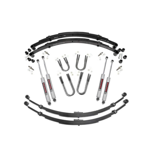 ROUGH COUNTRY 3 Inch Lift Kit | Rear Springs | Jeep Grand Wagoneer/J10 Truck/J20 Truck/Wagoneer 4WD | 64530