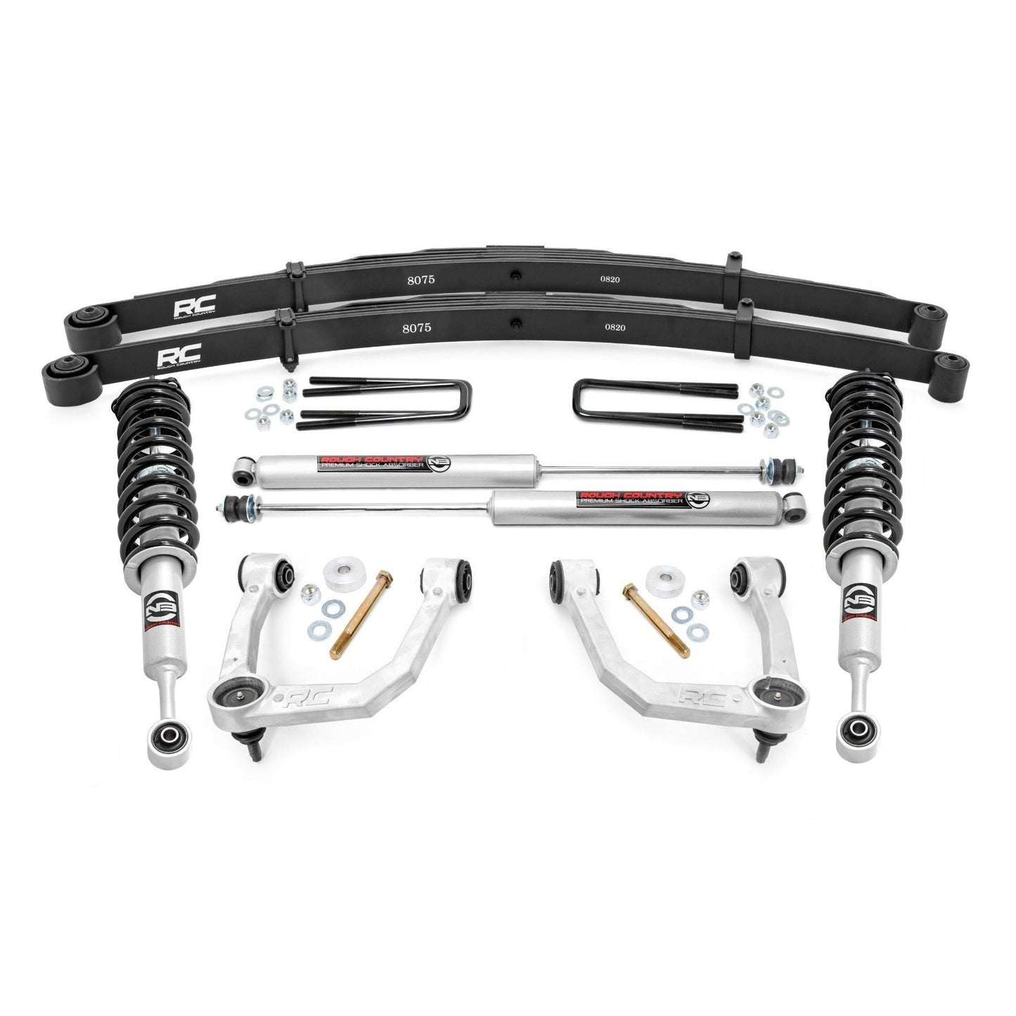 ROUGH COUNTRY 3.5 Inch Lift Kit | UCA | N3 Struts | Toyota Tacoma 2WD/4WD (2005-2023) | 74232
