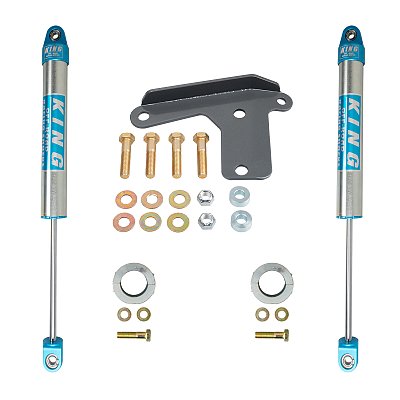Synergy 1999 - 2004 Ford Super Duty F-250 / F350 Dual Steering Stabilizer Kit — Synergy 1999 - 2004 Ford Super Duty F-250 / F