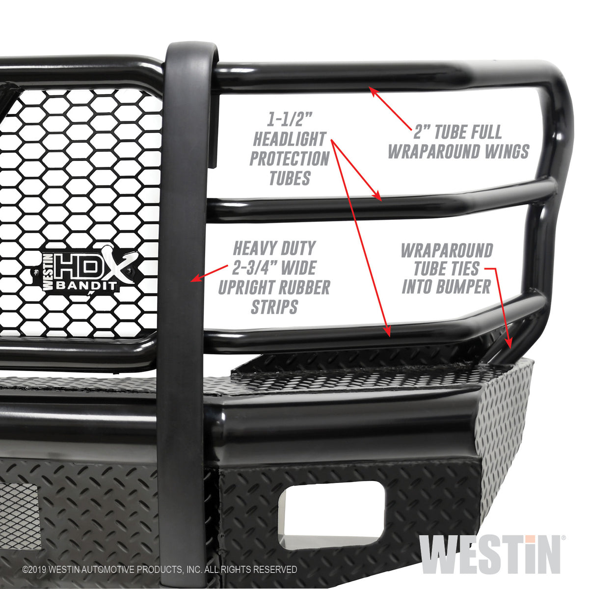 Westin HDX Bandit Front Bumper 2018-2020 Ford F-150