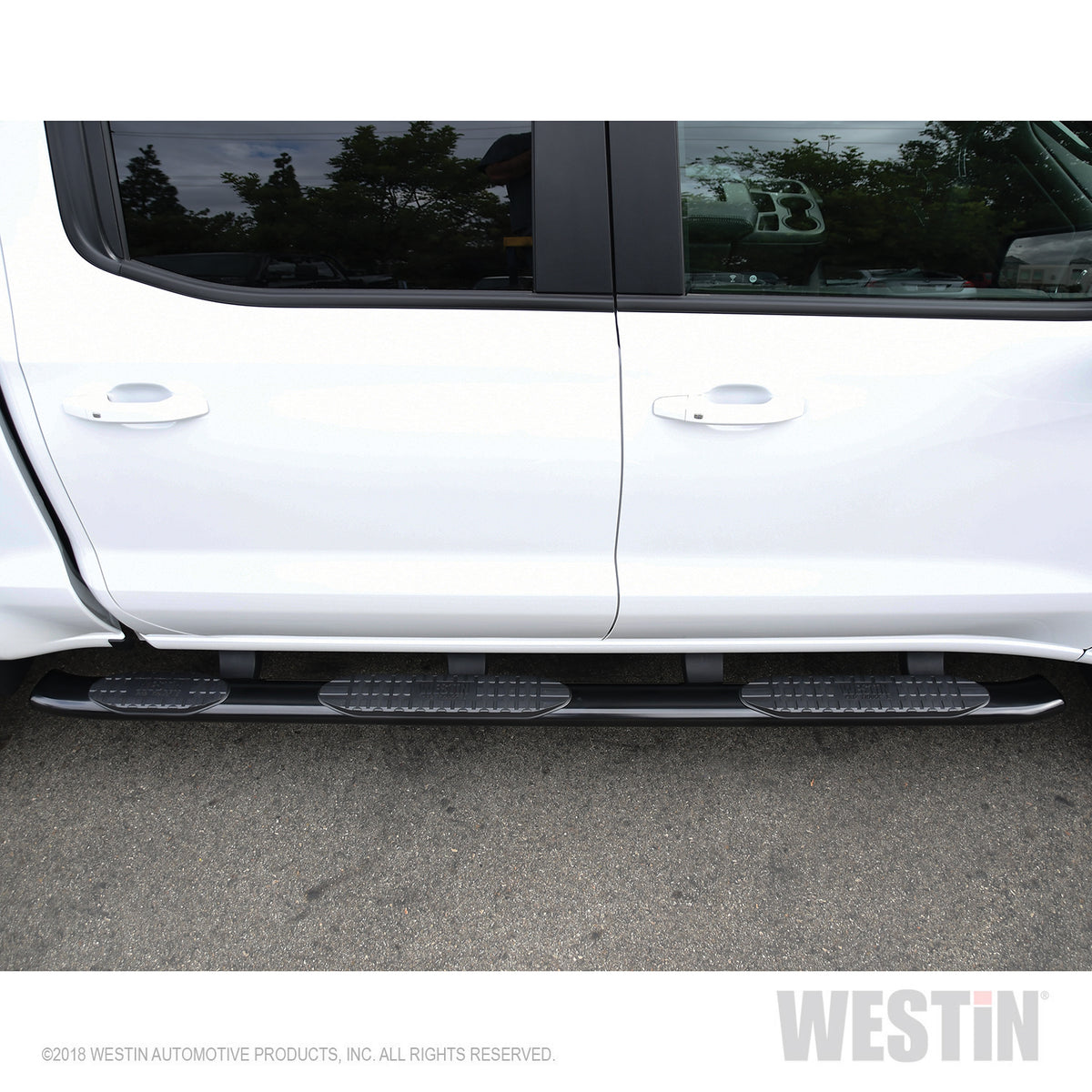 Westin PRO TRAXX 5 Oval W2W Nerf Steps 2019-2024 Chevy/GMC Silverado/Sierra 1500 Crew Cab