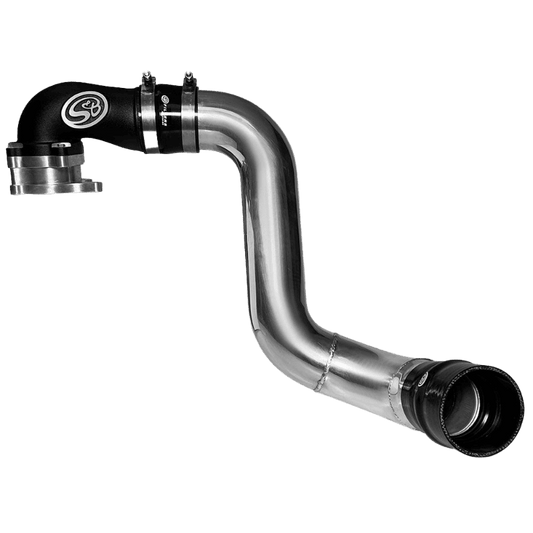 S&B Filters | Intake Elbow with Cold Side Intercooler Piping & Boots for 2005-2007 Ford Powerstroke 6.0L | 76-1010B