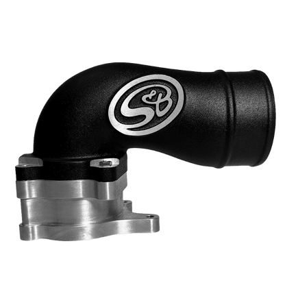 S&B Filters | Intake Elbow with Cold Side Intercooler Piping & Boots for 2005-2007 Ford Powerstroke 6.0L | 76-1010B