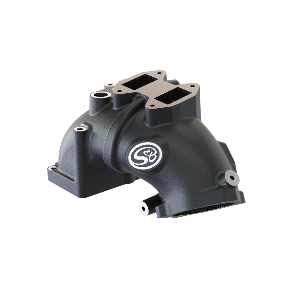 S&B Filters | INTAKE ELBOW FOR 2019-2024 DODGE RAM 2500, 3500 6.7L DIESEL | 76-1012