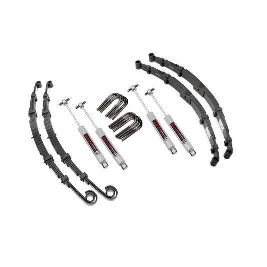 ROUGH COUNTRY | 2.5 Inch Lift Kit  Jeep CJ5/CJ7 5 4WD (1976-1983) | 61030