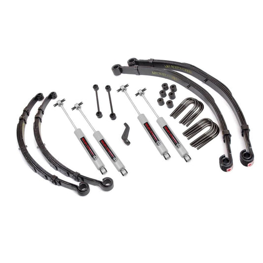 ROUGH COUNTRY | 4 Inch Lift Kit  Jeep CJ5/CJ7 7 4WD (1976-1981) | 675-76-8130